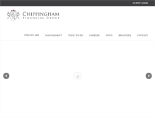 Tablet Screenshot of chippingham.com